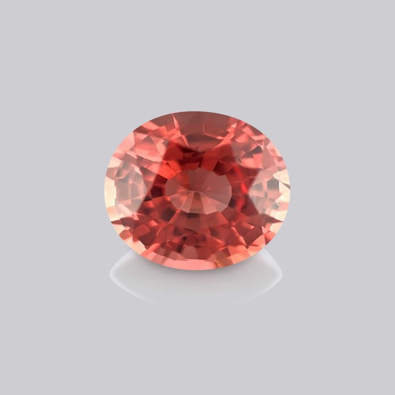 spinelle naturel couleur pêche padparadsha mygem pierre fine pierre précieuse