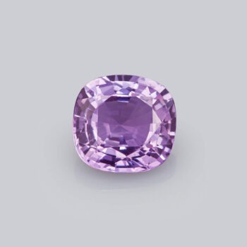 Saphir rose violet 2.73 carat(s)