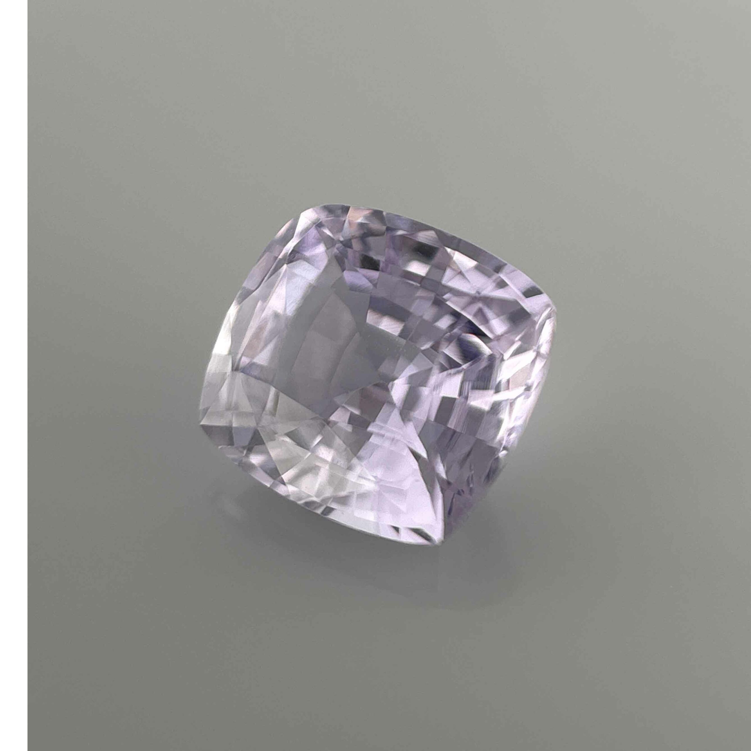 violet spinel cushion mygem gemstone rare