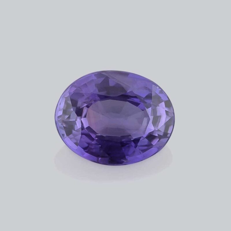 saphir violet 2.305 carat(s)
