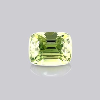 saphir jaune vert fond gris