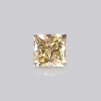 tanzanite naturelle jaune taille princesse
