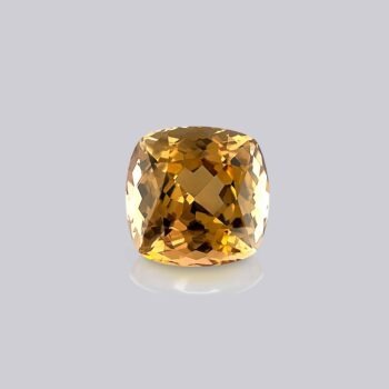 tanzanite zoisite jaune dorée taille coussin
