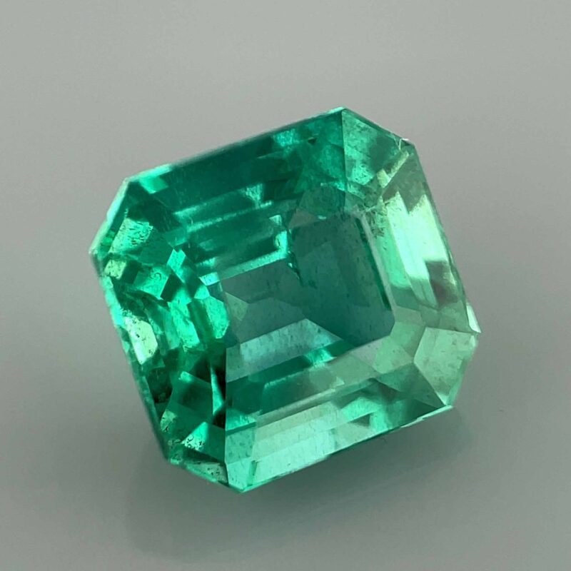 green emerald from zambia