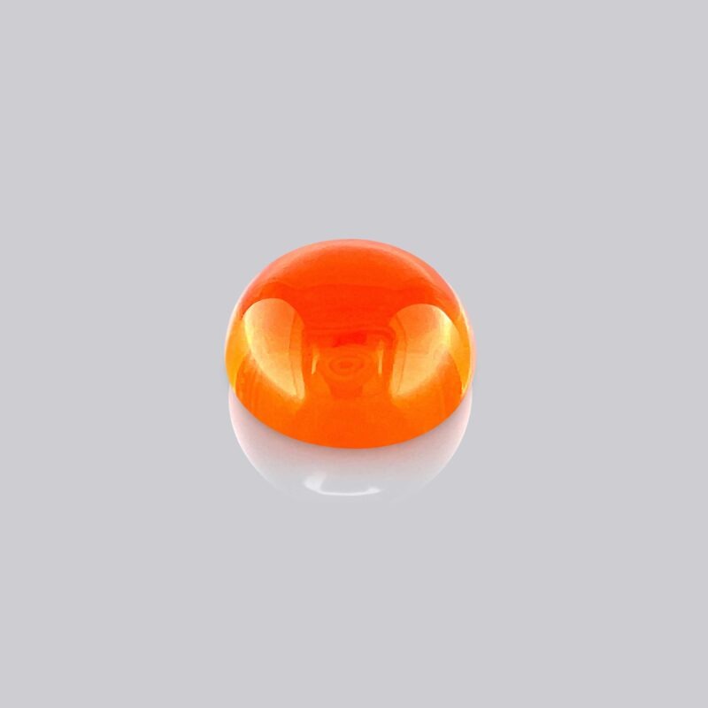 opale de feu orange du mexique cabochon