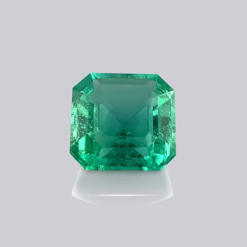 emeraude verte de zambie certifiée