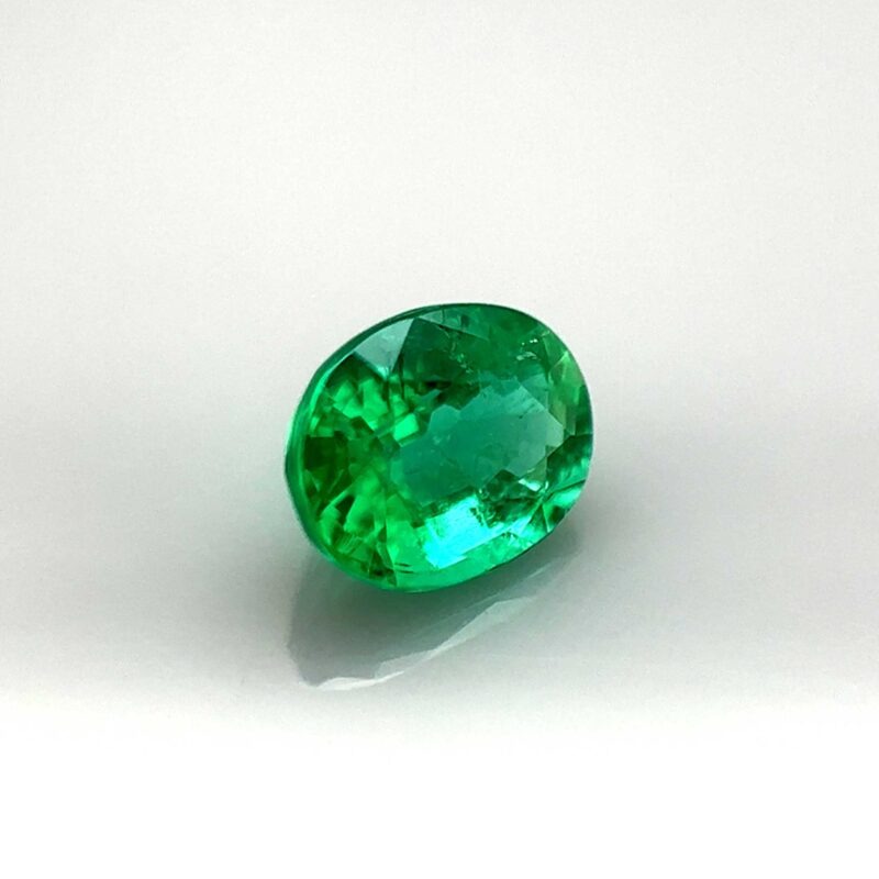 emerald intense green minor oil certified zambian ring jewelry mygem.fr gemstone