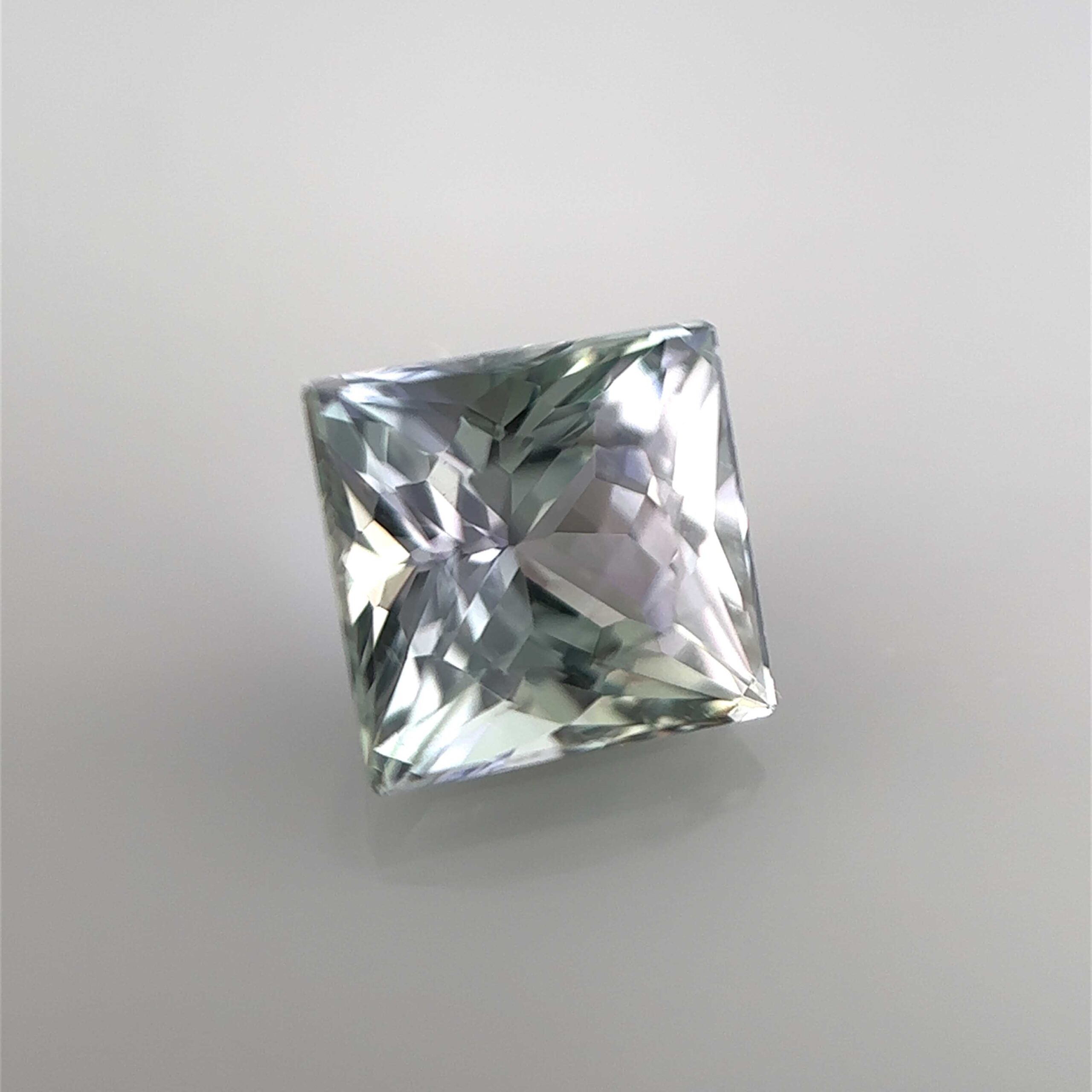 natural unheated tanzanite princess cut gemstone rare luxury