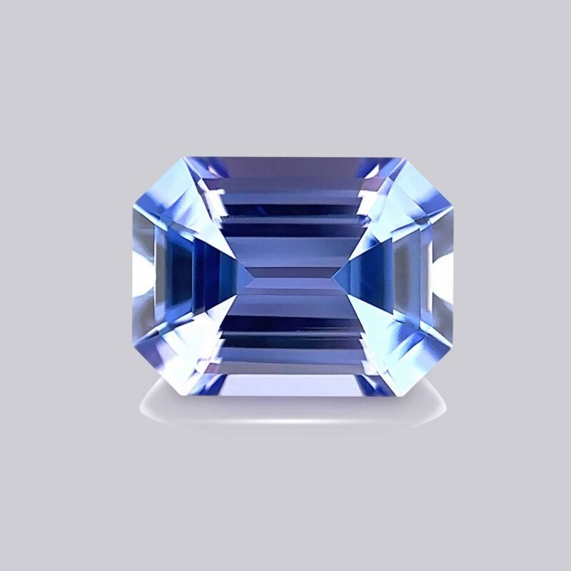 tanzanite bleue naturelle non chauffée certifiée exceptionnelle pierre fine pierre précieuse bleue