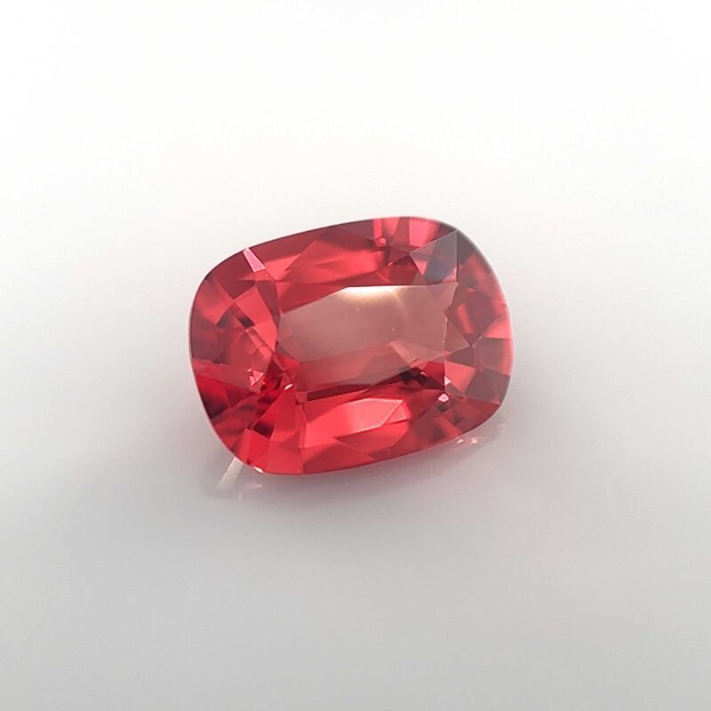 intense red spinel cushion rare gemstone masterpiece jewellery