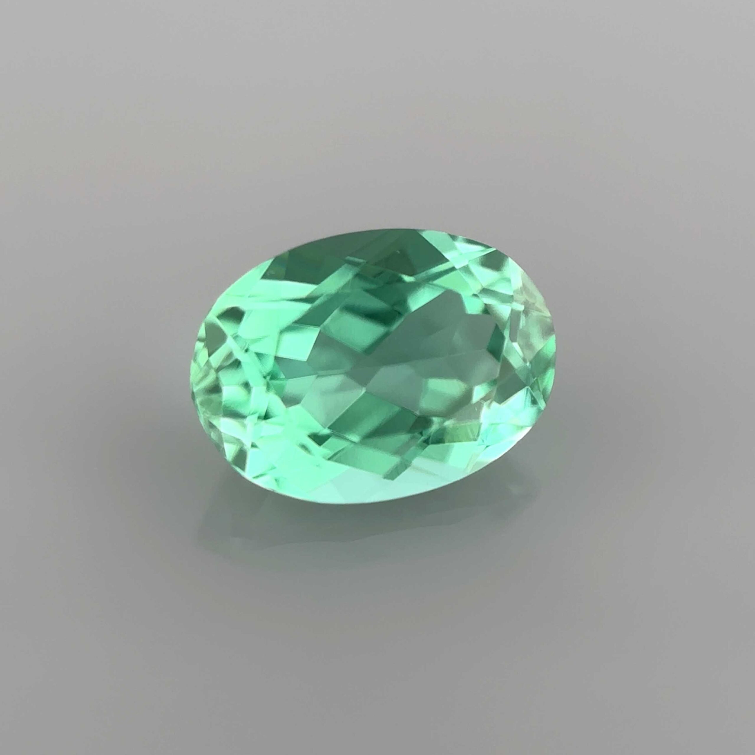 lagoon bluish green tourmaline from afghanistan oval cut