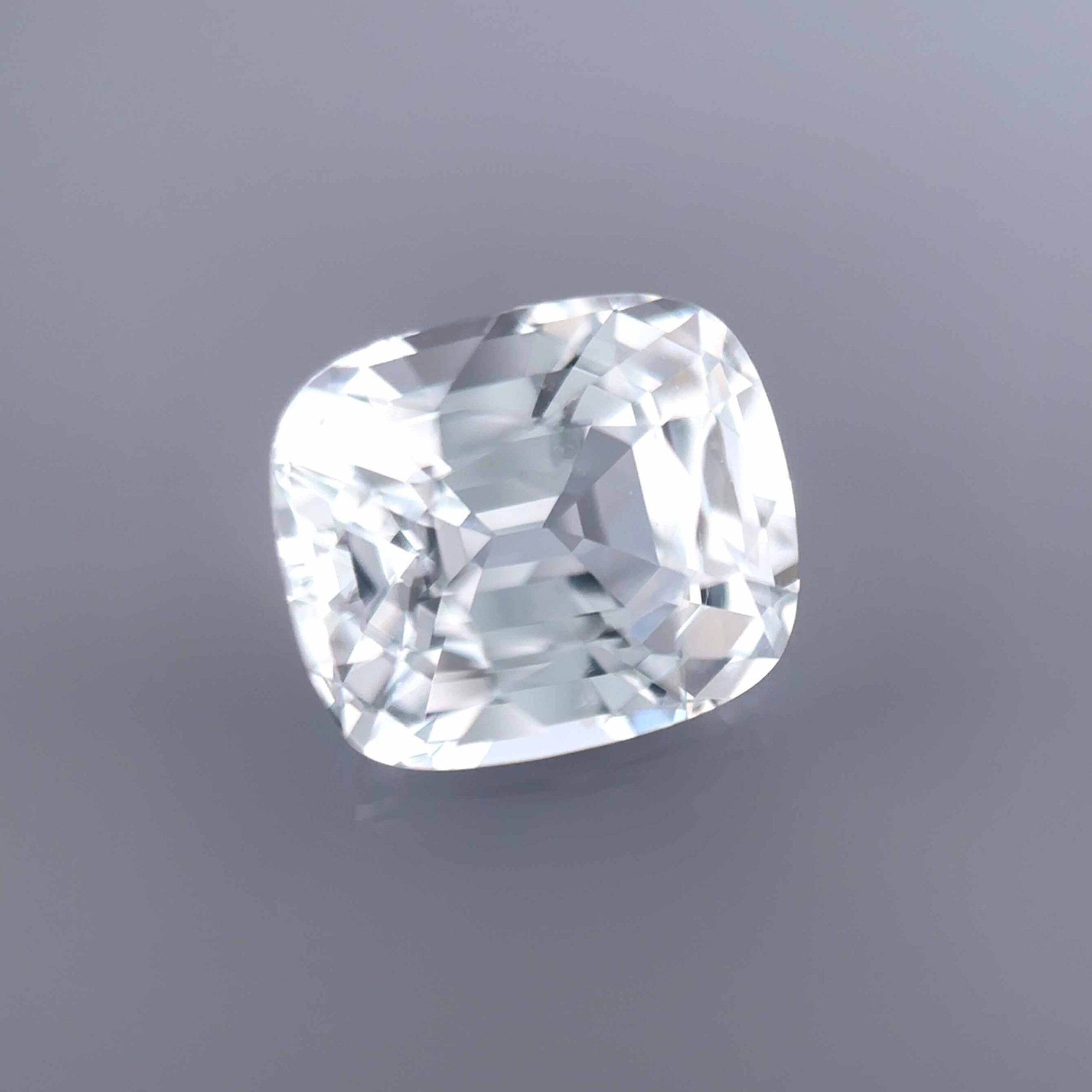 white sapphire colorless natural gemstone rare unheated certified jewel