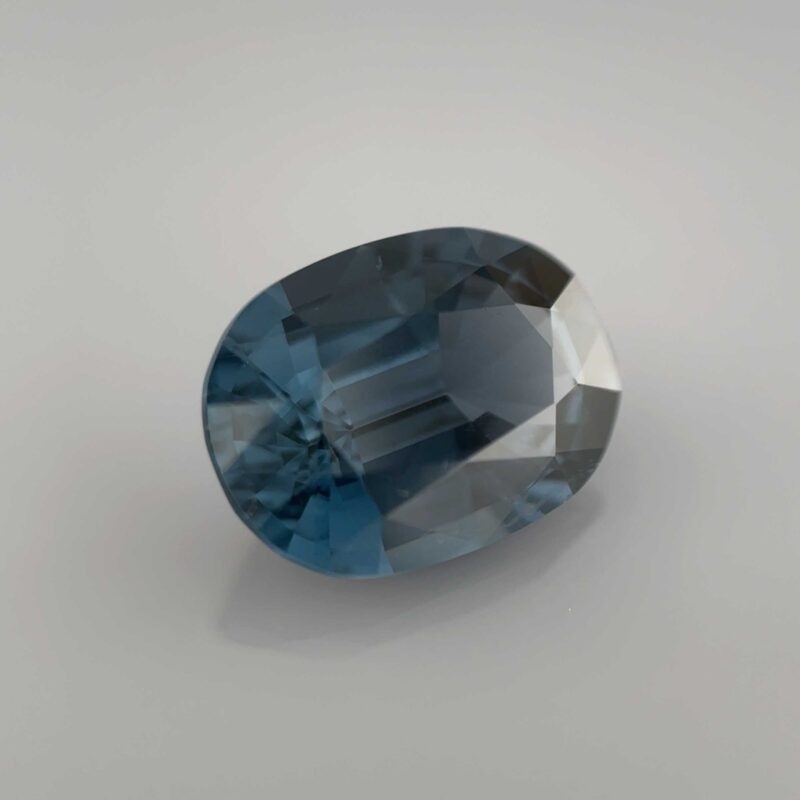 natural blue spinel certified mahenge oval blue stone