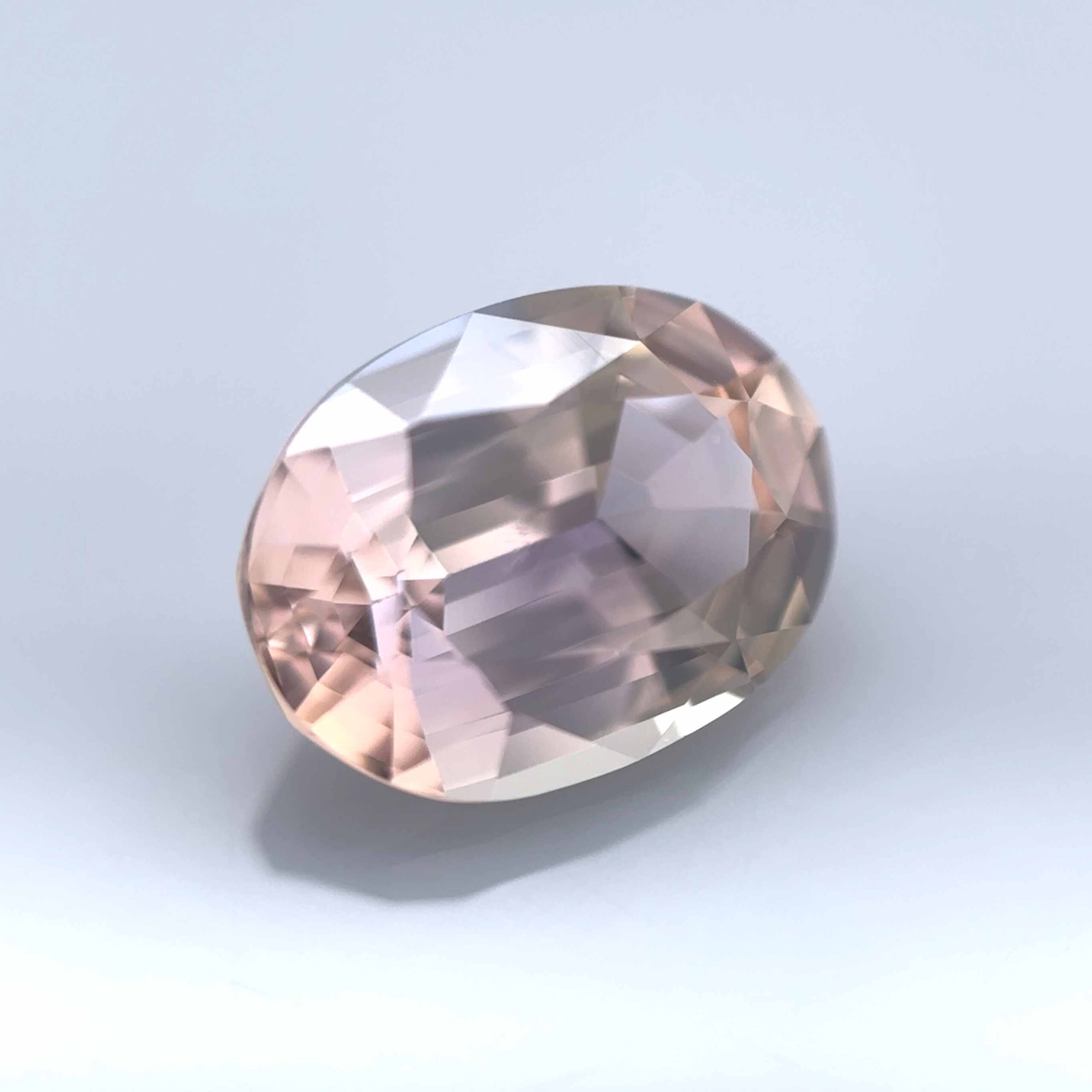 natural pink tanzanite unheated oval rare masterpiece gemstone jewel investment