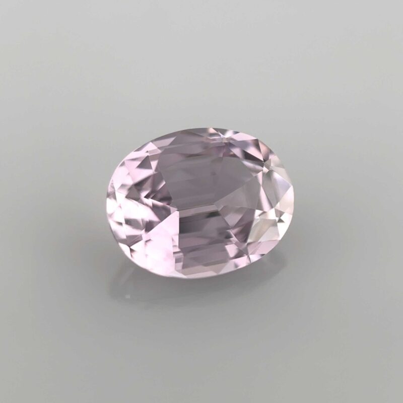 natural pastel violet spinel oval