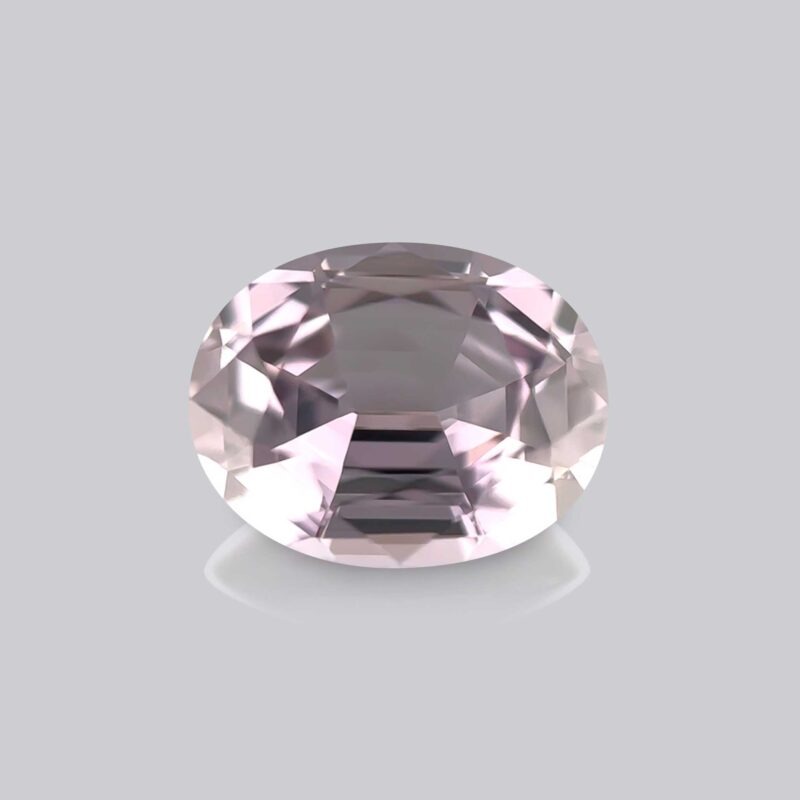 spinelle violet pastel naturel taille oval mygem pierre précieuse violette