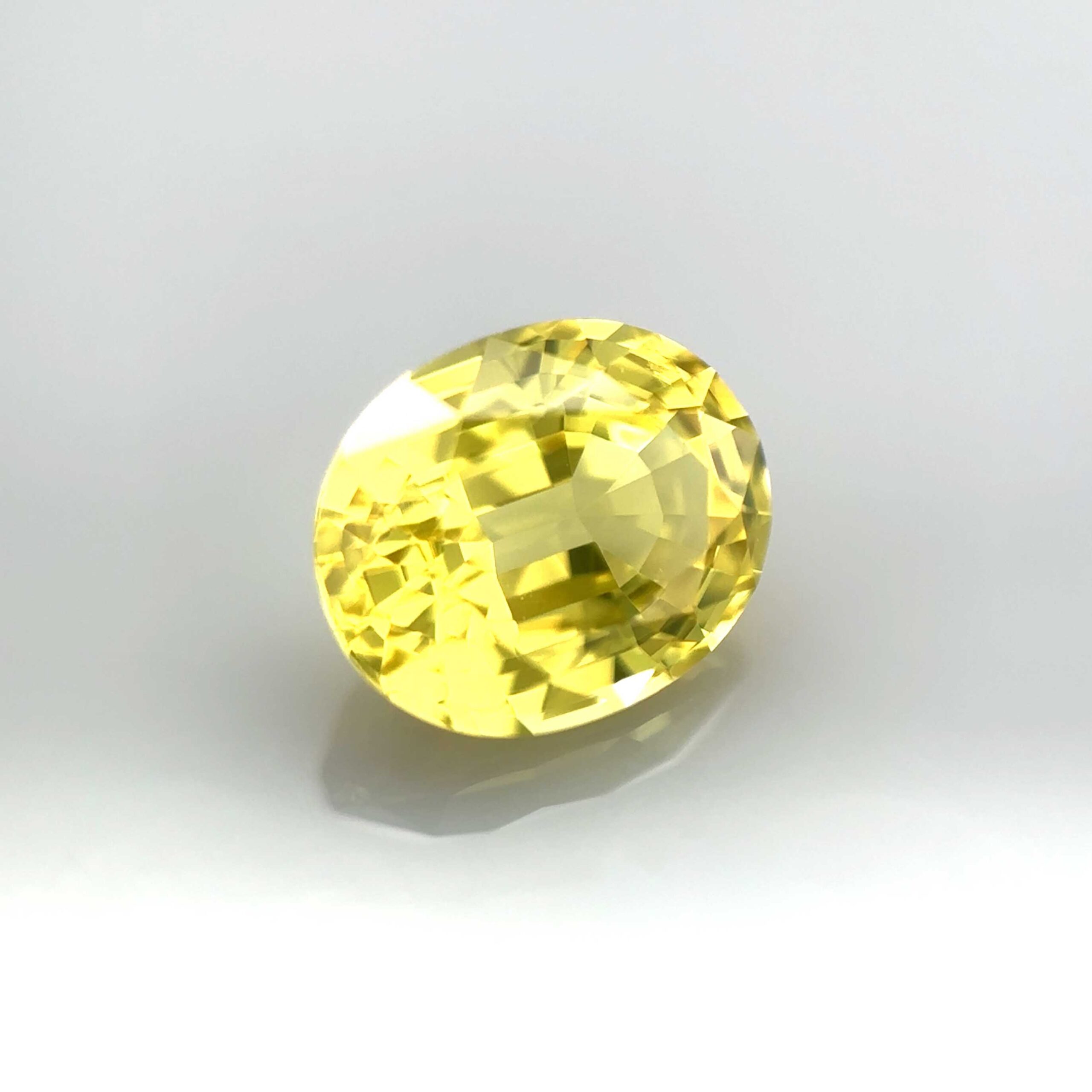 sapphire vivid yellow intense natural unheated certified high end jewellery