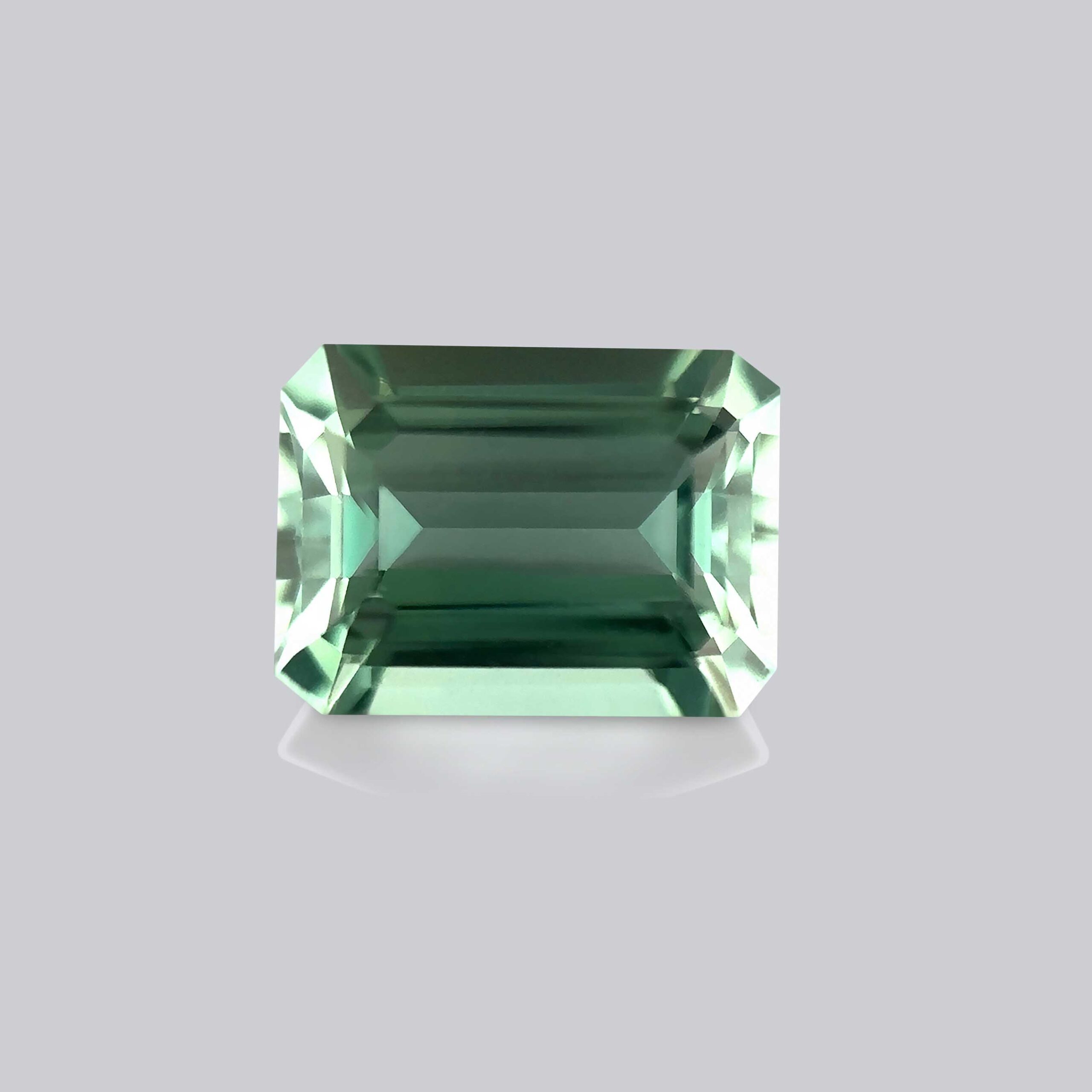 tourmaline bleue verte 1.00 carat