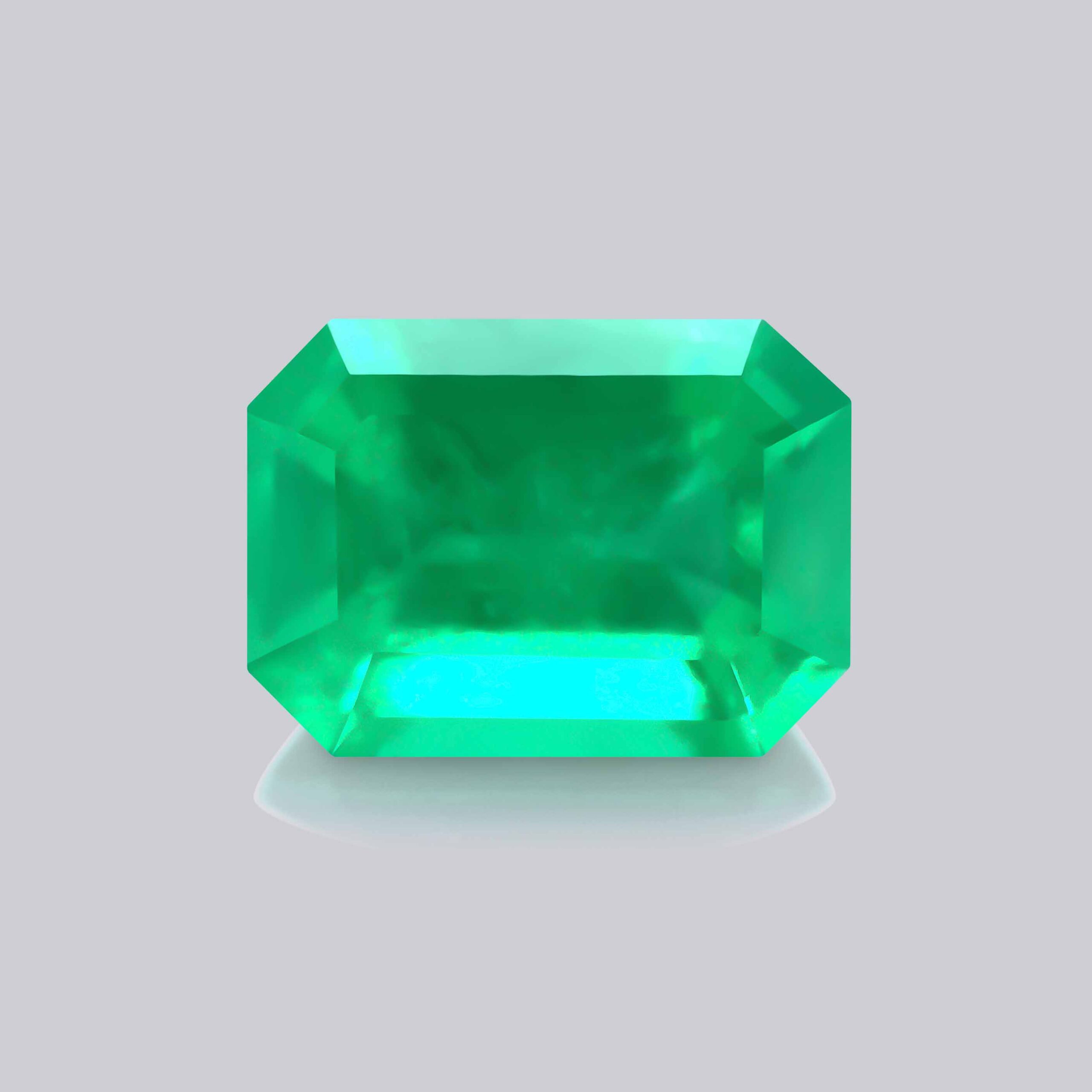 emeraude verte intense pierre précieuse verte colobienne certificat rare mygem