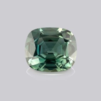 saphir teal bleu vert naturel non chauffé pierre précieuse verte rare mygem
