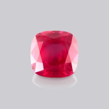 rubis rouge sans de pigeon naturel non chauffé coussin mygem pierre précieuse rouge top