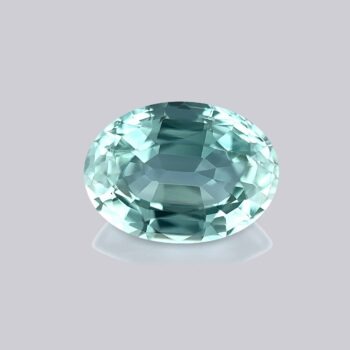 saphir teal oval mygem pierre précieuse verte