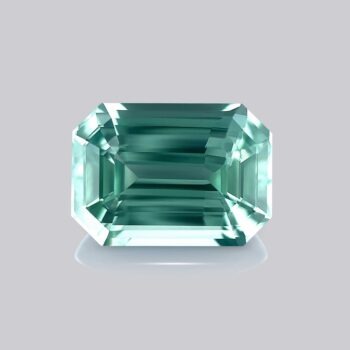 saphir vert octogonal mygem