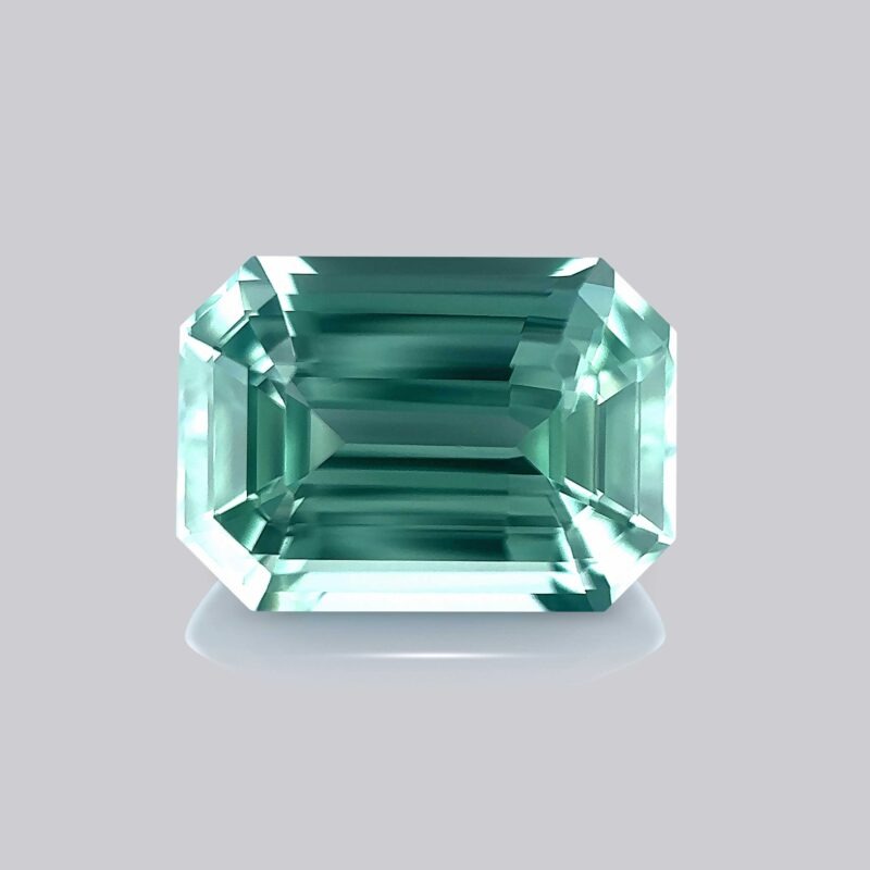 saphir vert octogonal mygem